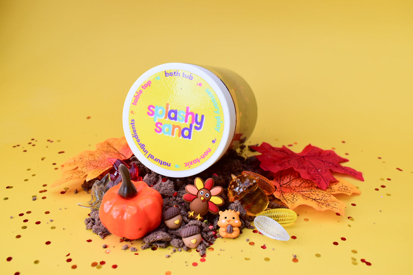 bath sensory fall harvest *taste safe* kit