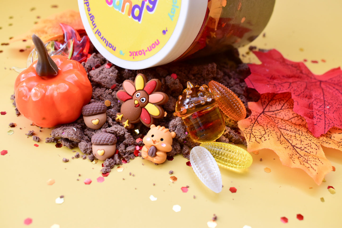 bath sensory fall harvest *taste safe* kit