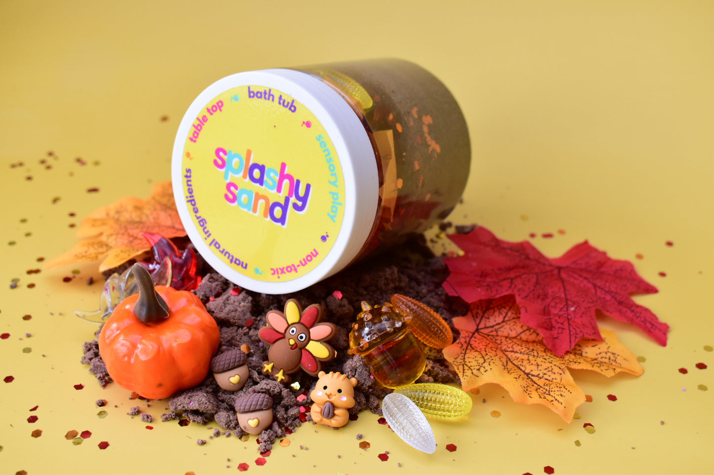 bath sensory fall harvest *taste safe* kit