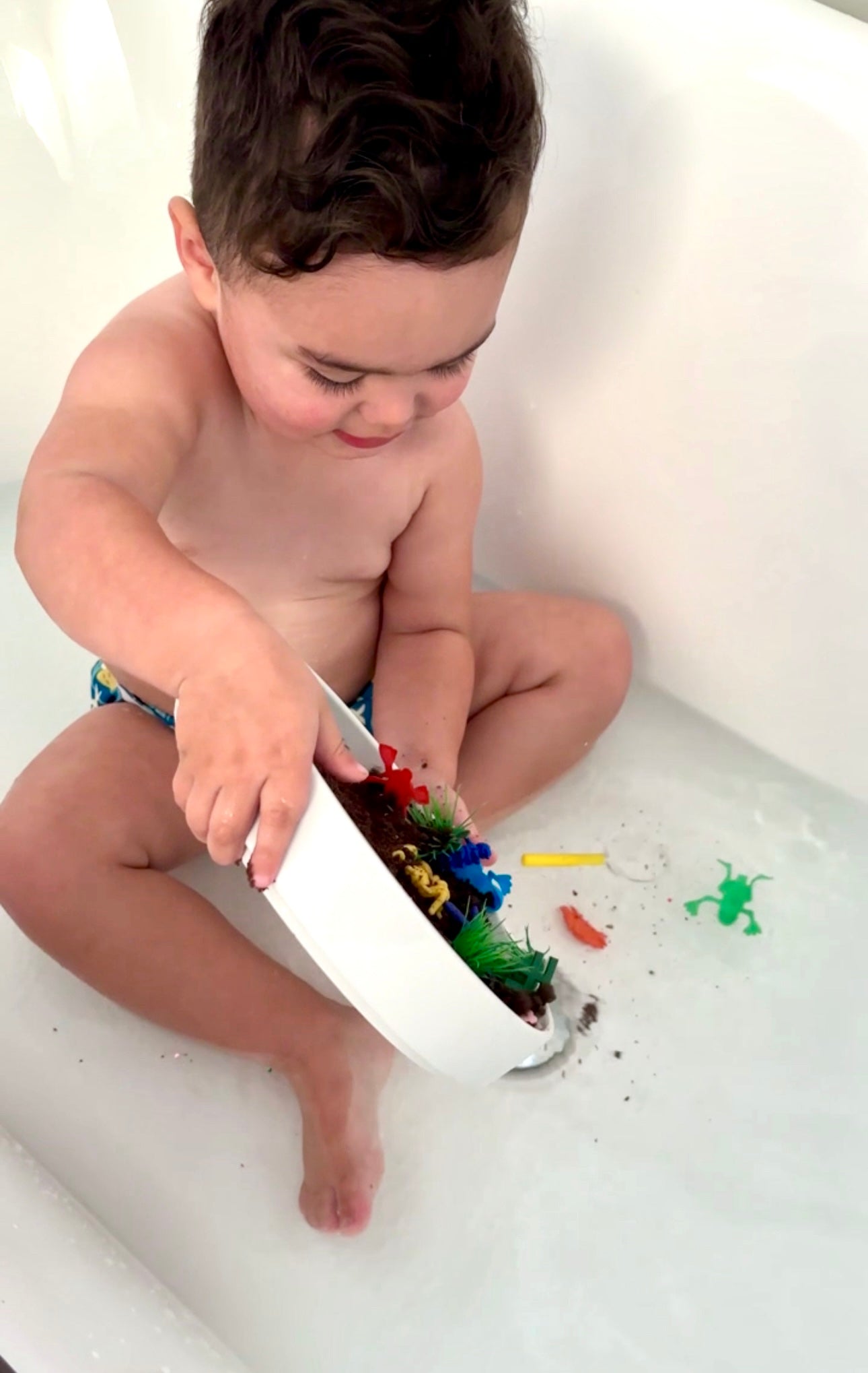 bug life bath sensory kit - splashy sand