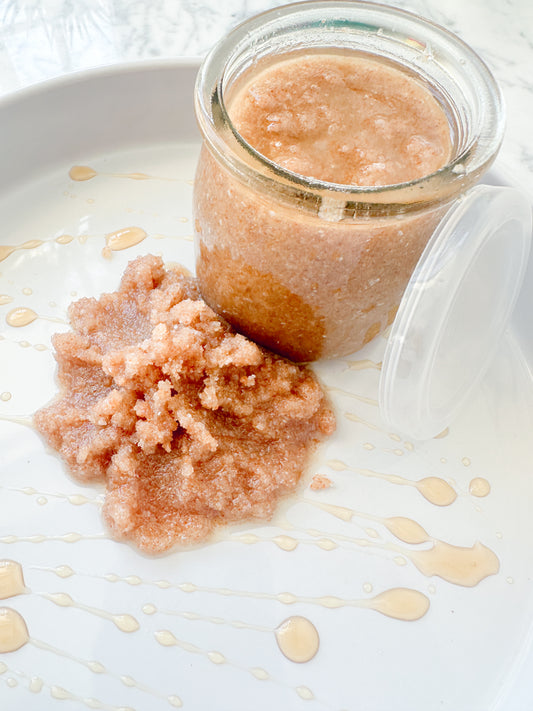 rosh hashanah honey and apple scrub